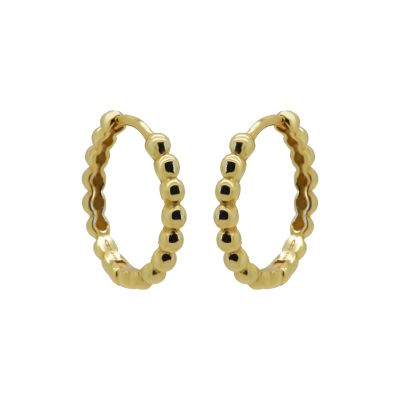 Hinged Hoops Lissa Dotty