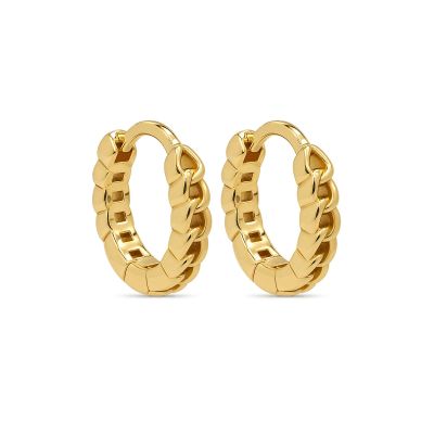 Plain Hinged Hoops ELIF 12MM 