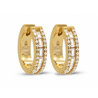Hinged Hoops Julia Zirconia 14MM