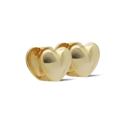 Hinged Hoops Sky Heart 10MM