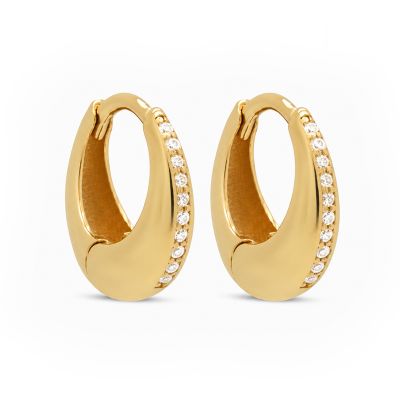 Hinged Hoops Yuna Zirconia 16MM