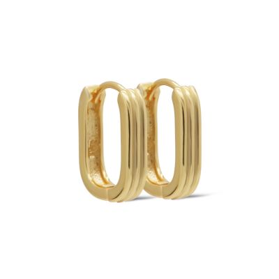 Hinged Hoops Joy Square 14MM