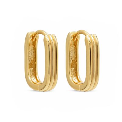 Hinged Hoops Joy Square 14MM