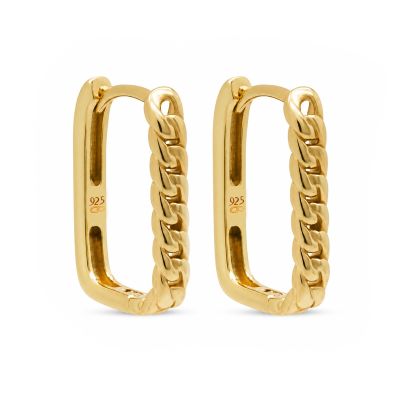 Hinged Hoops Jazz Square 16MM