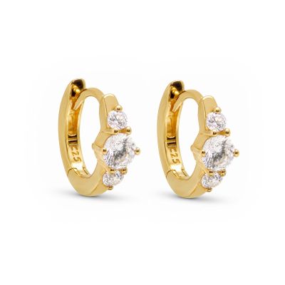 Hinged Hoops Vio Zirconia 12MM