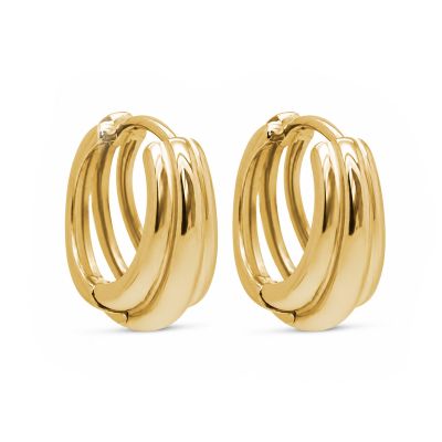 Hinged Hoops Rosy 14MM
