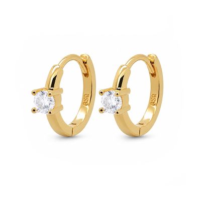 Hinged Hoops Uma Zirconia 12MM
