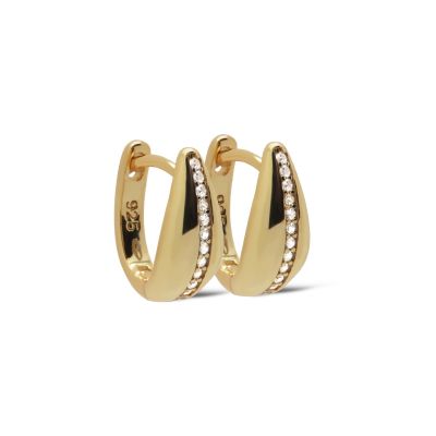 Hinged Hoops Kamar Zirconia 14MM