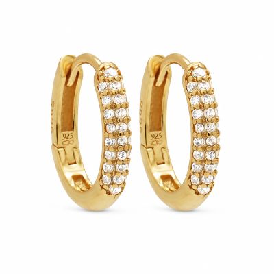 Hinged Hoops Romie Zirconia 16MM