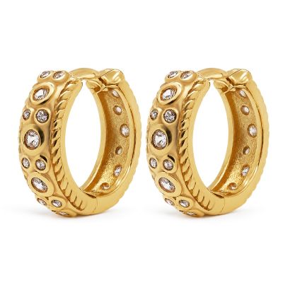 Hinged Hoops Maud Zirconia 16MM