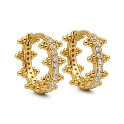 Hinged Hoops Anny Zirconia 16MM