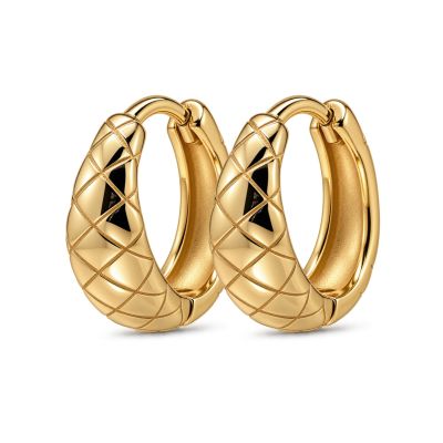 Hinged Hoops Margot Diamonds 13MM