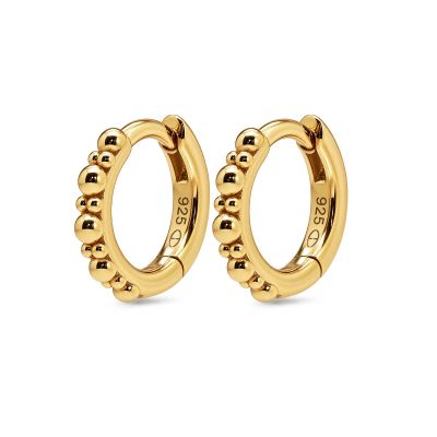 Hinged Hoops NOELL Dot 12MM