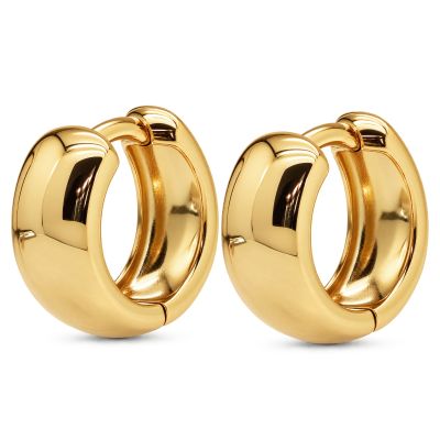 Hinged Hoops Mabel Plain 14MM