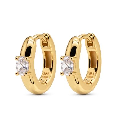 Hinged Hoops Manon Zirconia 12MM