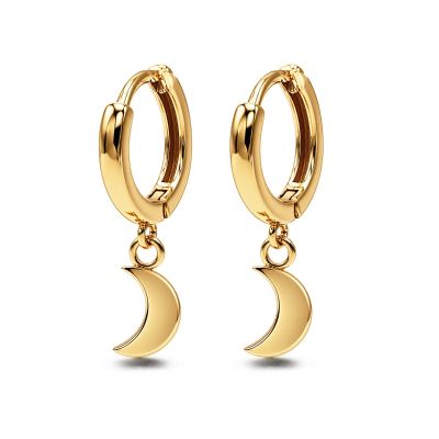 Hinged Hoops Moon
