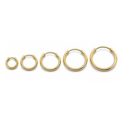 Plain Hoops 8-10-12-14-16-18MM