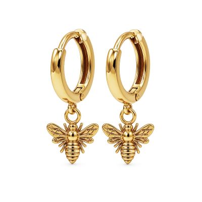 Hinged Hoops Bee
