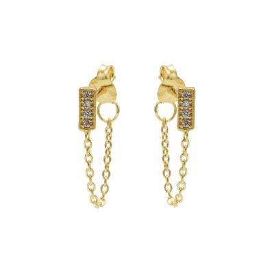 Chain Zirconia Rectangle