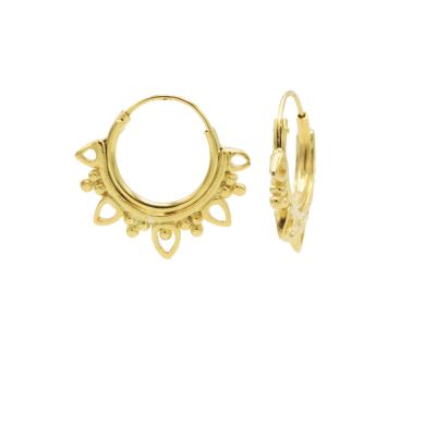 Hoops Symbols Solid Dotty Flower