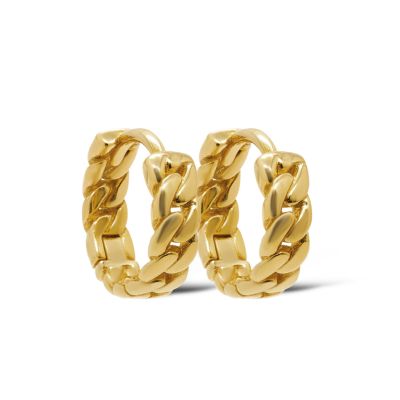 Hinged Hoops Sia Chain 12MM