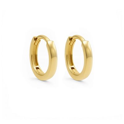 Plain Hinged Hoops 12MM
