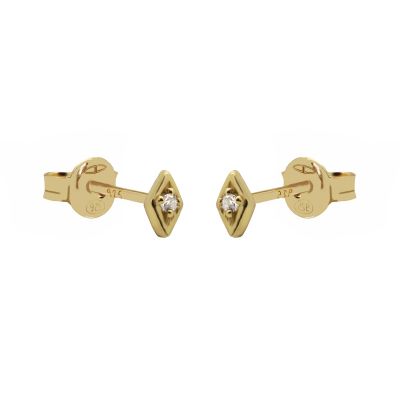 Karma Zirconia Symbols Single Diamond