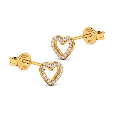 Zirconia Symbols Open Heart 