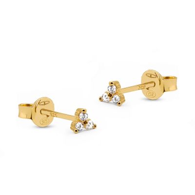 Zirconia Symbols Luna Triple Flower
