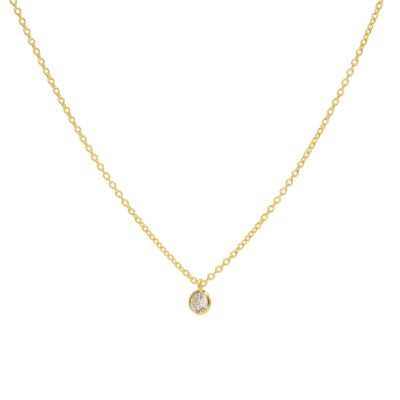 Necklace Zirconia Dot