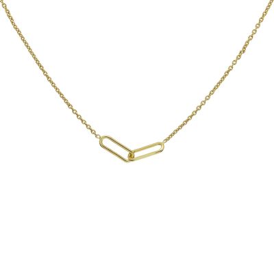Necklace Double Square 