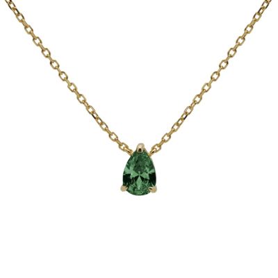 Necklace Julia Emerald Green