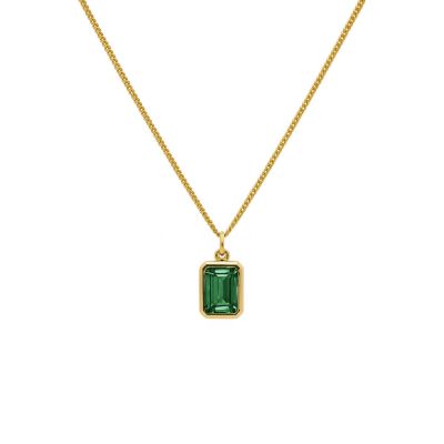 Necklace Liv Emerald Green