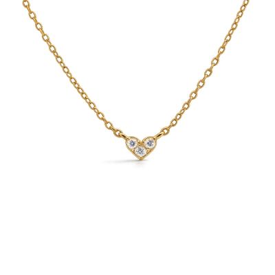 Necklace Anaïs Zirconia Heart