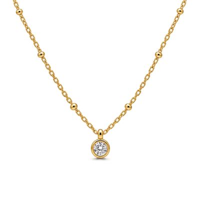 Necklace CELIAN Zirconia Dots