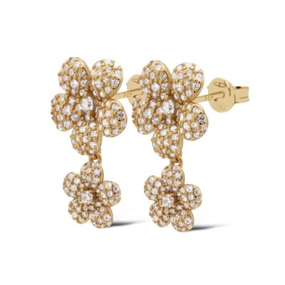 Symbols XL Lillies Flower Zirconia