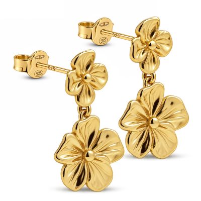 Symbols XL Lillies Flower Hammered