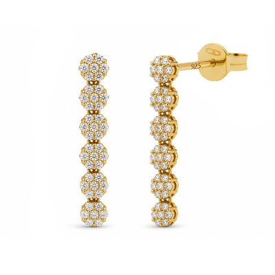 Symbols XL Elara Hanging Zirconia Flower