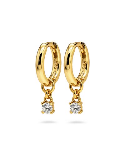 Hinged Hoops Lyra Zirconia