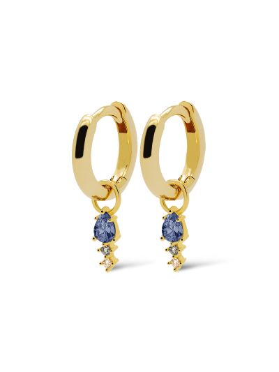 Hinged Hoops Duo Drop Jeans Blue