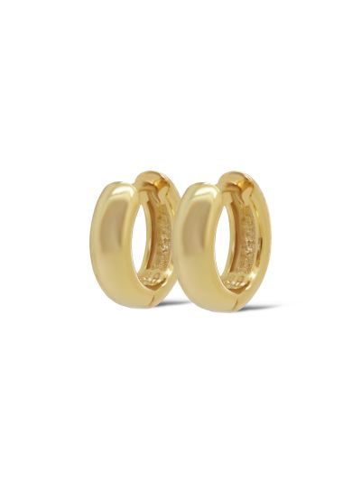 Plain Hinged Hoops CHERRY 12MM